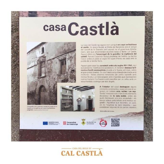 Cal Castla Villa La Granada Buitenkant foto